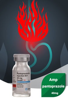 Amp pantoprazole 40 mg