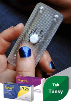 Tab Tansy 0/75 mg
