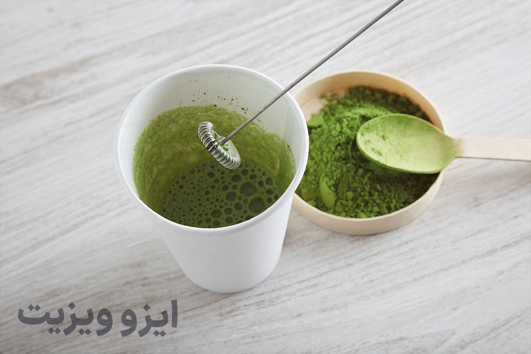 نحوه مصرف ماچا